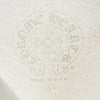 CHROME HEARTS クロムハーツ（原本無） WWW.CHROMEHEARTS.COM HOODIE オンライン限定 ホースシュー ダガー ジップアップ フーディ スウェット パーカー ホワイト系 L【中古】