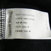 CHROME HEARTS クロムハーツ（原本無） WWW.CHROMEHEARTS.COM HOODIE オンライン限定 ホースシュー バックプリント プルオーバー フーディ パーカー ブラック系 XL【中古】
