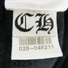 CHROME HEARTS クロムハーツ（原本無） WWW.CHROMEHEARTS.COM HOODIE オンライン限定 ホースシュー バックプリント プルオーバー フーディ パーカー ブラック系 XL【中古】