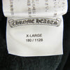 CHROME HEARTS クロムハーツ（原本無） WWW.CHROMEHEARTS.COM HOODIE オンライン限定 ホースシュー バックプリント プルオーバー フーディ パーカー ブラック系 XL【中古】