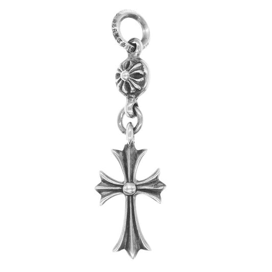 CHROME HEARTS クロムハーツ（原本無） 1B TNY CH CRS 1B タイニー CHクロス チャーム ペンダントトップ シルバー系【中古】