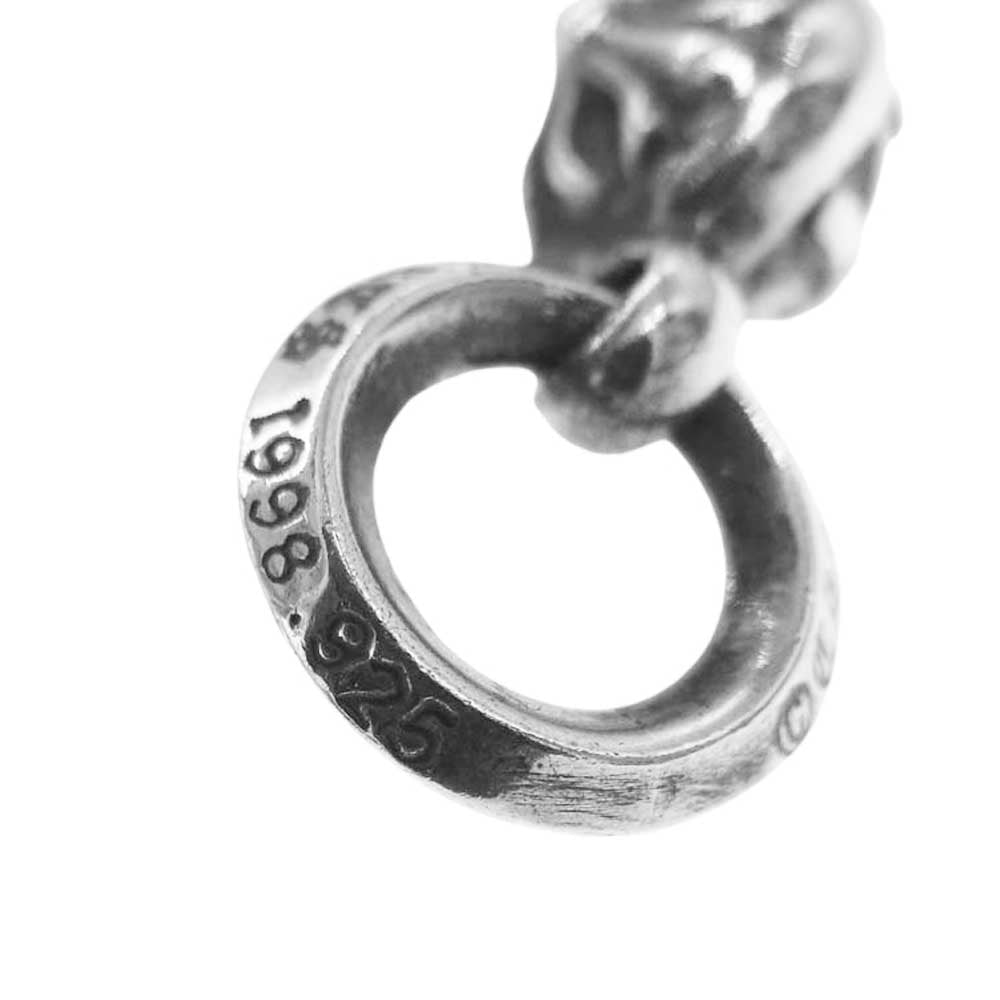 CHROME HEARTS クロムハーツ（原本無） 1B TNY CH CRS 1B タイニー CHクロス チャーム ペンダントトップ シルバー系【中古】