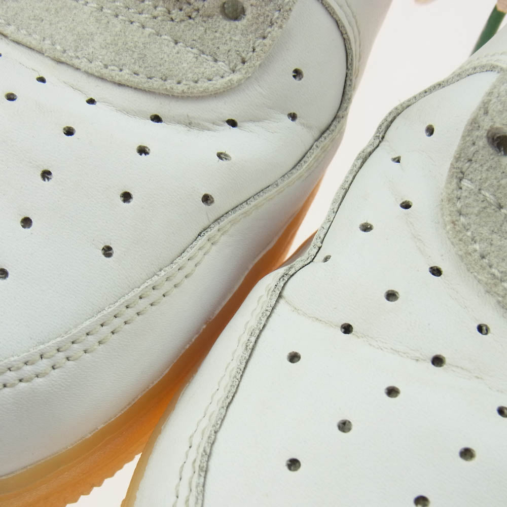 NIKE ナイキ DB3598-100 Mayumi Yamase 山瀬まゆみ Air Force 1 Flyleather AF1 エアフォースワン フライレザー スニーカー ホワイト系 オレンジ系 29cm【中古】