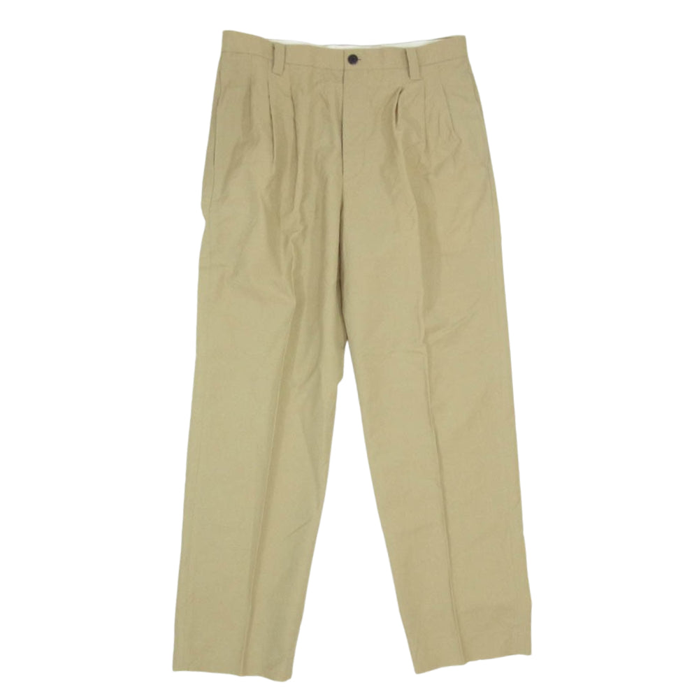 VISVIM ビズビム 23SS 0123105008014 MCCLOUD SLACKS ウール リネン スラックス パンツ ブラウン系 3【中古】