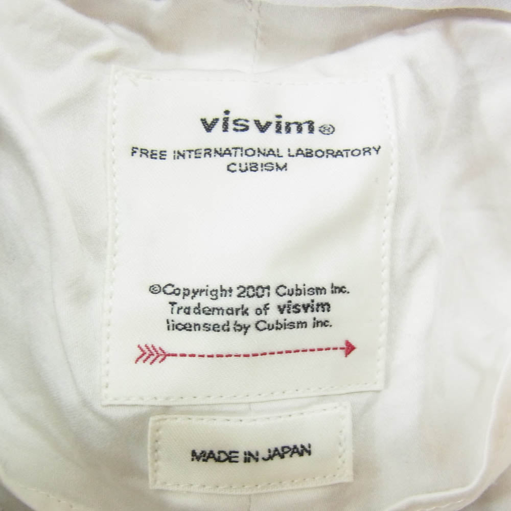 VISVIM ビズビム 23SS 0123105008014 MCCLOUD SLACKS ウール リネン スラックス パンツ ブラウン系 3【中古】