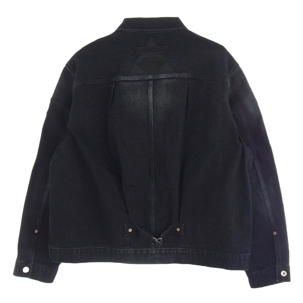 Sacai サカイ 24AW 24-03525M Gonz BEYONDEXX Denim Jacket size3 デニム ジャケット ブラック系 3【極上美品】【中古】