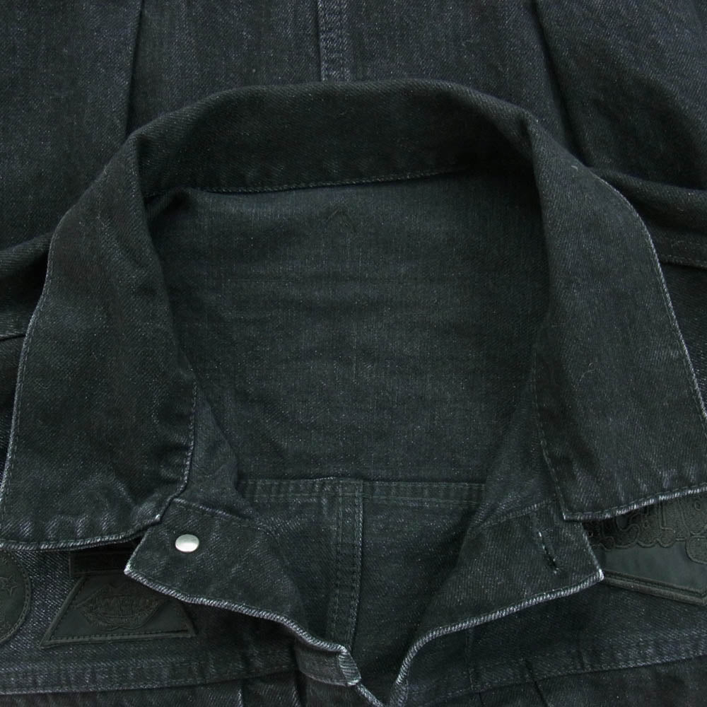 Sacai サカイ 24AW 24-03525M Gonz BEYONDEXX Denim Jacket size3 デニム ジャケット ブラック系 3【極上美品】【中古】