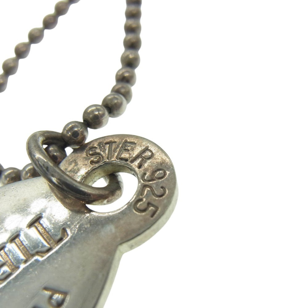 TIFFANY&Co. ティファニー オーバルタグ リターントゥ ペンダントネックレス シルバーネックレス シルバー系【中古】