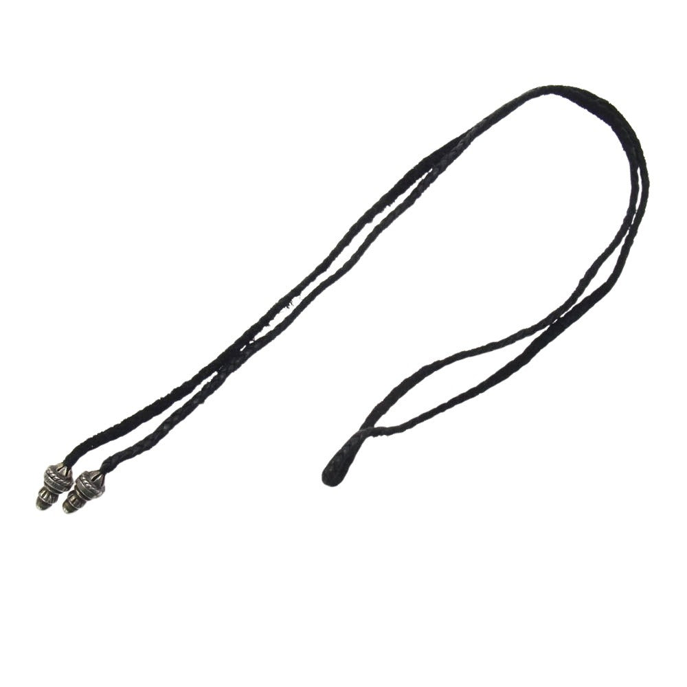 CHROME HEARTS クロムハーツ（原本無） レザーブレード ボロチップ ネックレス シルバー系【中古】