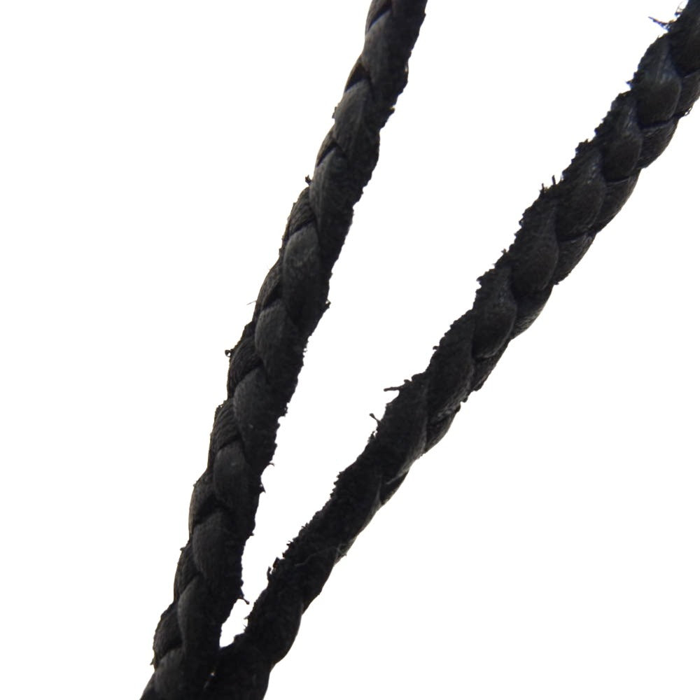 CHROME HEARTS クロムハーツ（原本無） レザーブレード ボロチップ ネックレス シルバー系【中古】