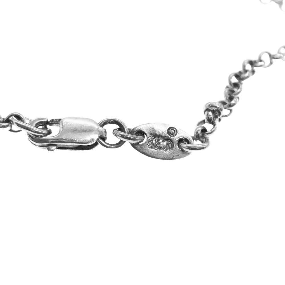 CHROME HEARTS クロムハーツ（原本無） NECKCHAIN R18 ロールチェーン ネックレス 18inch 18インチ シルバー系【中古】