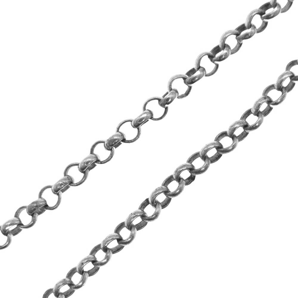 CHROME HEARTS クロムハーツ（原本無） NECKCHAIN R18 ロールチェーン ネックレス 18inch 18インチ シルバー系【中古】