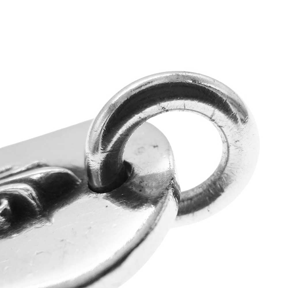 CHROME HEARTS クロムハーツ（原本無） RAISED DOGTAG レイズド フローラルクロス ドッグタグ ペンダントトップ シルバー系【中古】
