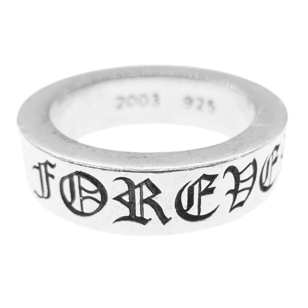 CHROME HEARTS クロムハーツ（原本有） SPACER FOREVER 6mm フォーエバー スペーサー リング シルバー系 15.5号【中古】