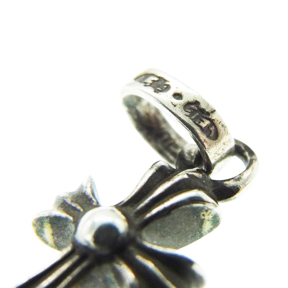 CHROME HEARTS クロムハーツ（原本無） CRS BBYFAT P SAP ベイビーファットチャーム パヴェピンクサファイア ペンダントトップ シルバー系【中古】