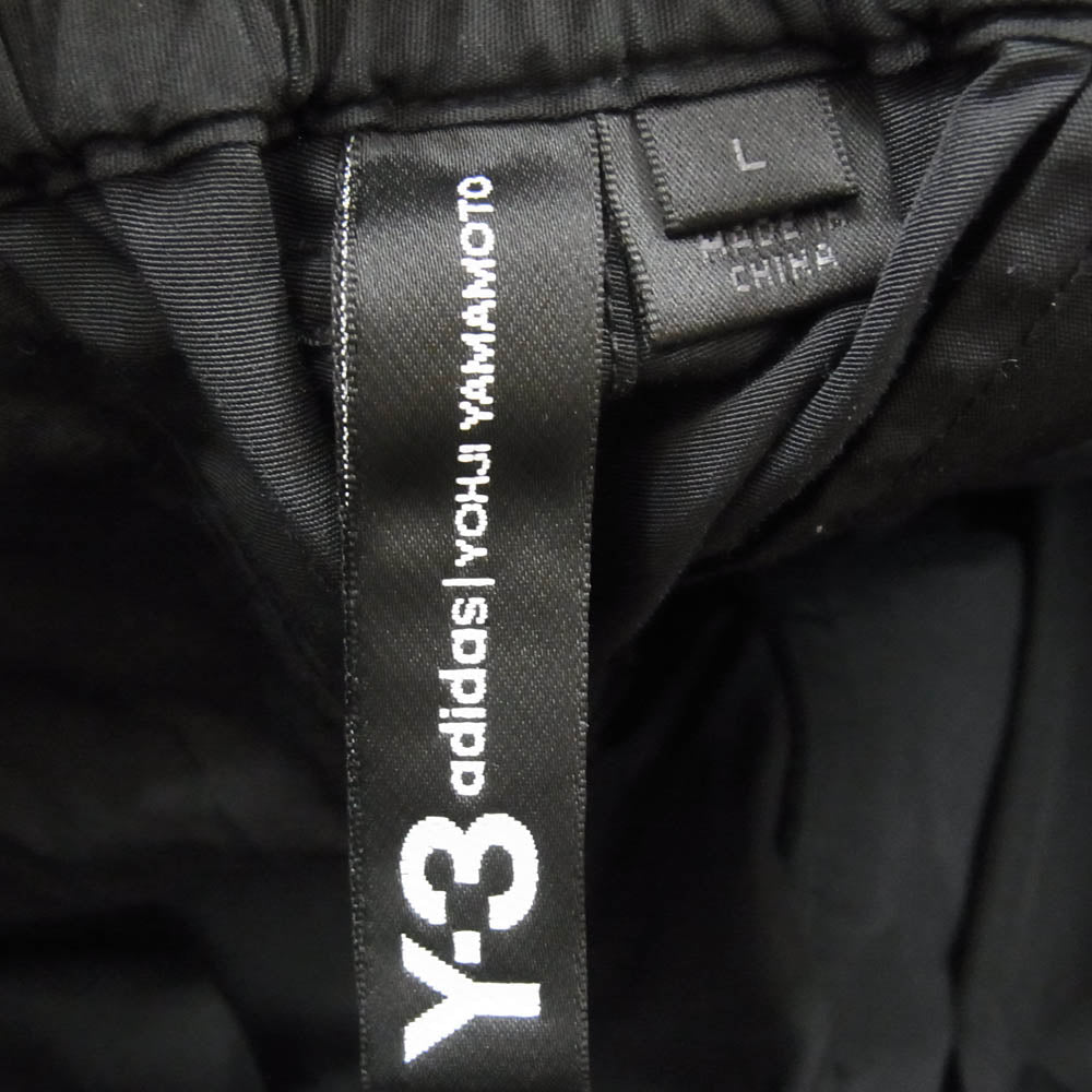 Y-3 Yohji Yamamoto ワイスリー ヨウジヤマモト A2E001 ナイロン サルエル カーゴパンツ ブラック系 L【中古】