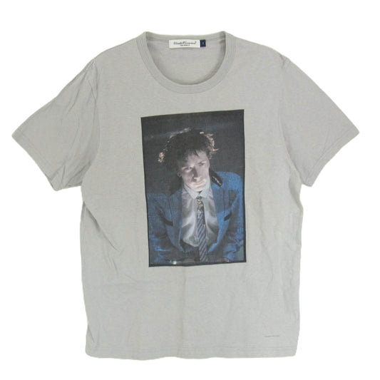 UNDERCOVER アンダーカバー 09SS POPTONEZ期 ジョン ライドン フォトTシャツ 半袖カットソー グレー系 1【中古】