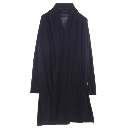 JULIUS ユリウス 18AW 627CUM1 Shirring Long Cardigan シャーリング ロング カーディガン ブラック系 1【中古】