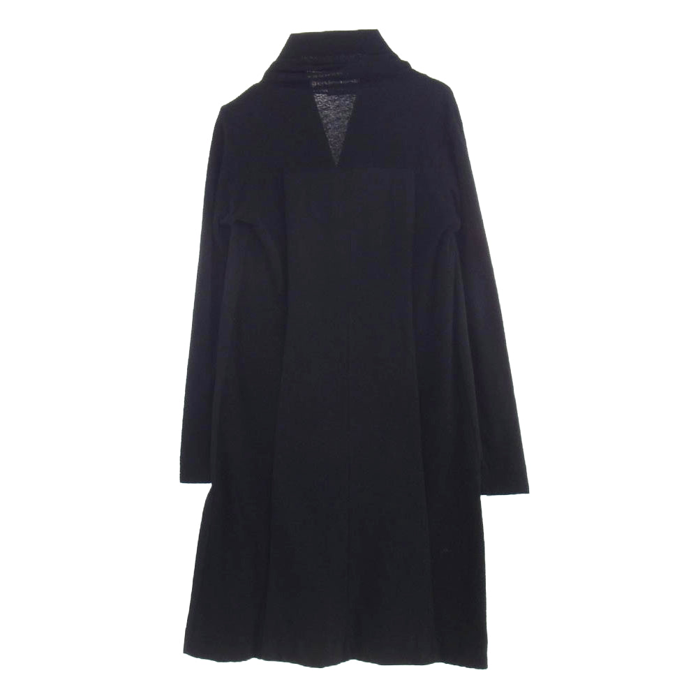 JULIUS ユリウス 18AW 627CUM1 Shirring Long Cardigan シャーリング ロング カーディガン ブラック系 1【中古】