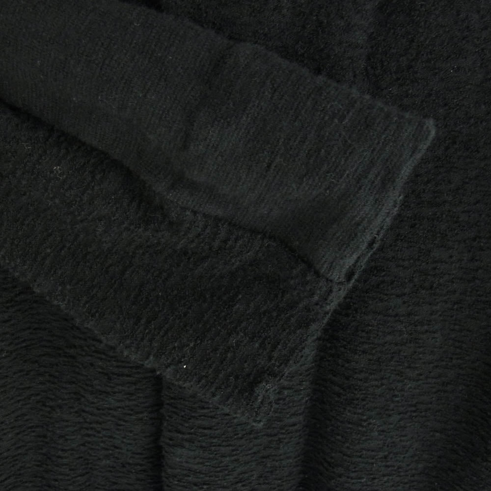 JULIUS ユリウス 18AW 627CUM1 Shirring Long Cardigan シャーリング ロング カーディガン ブラック系 1【中古】