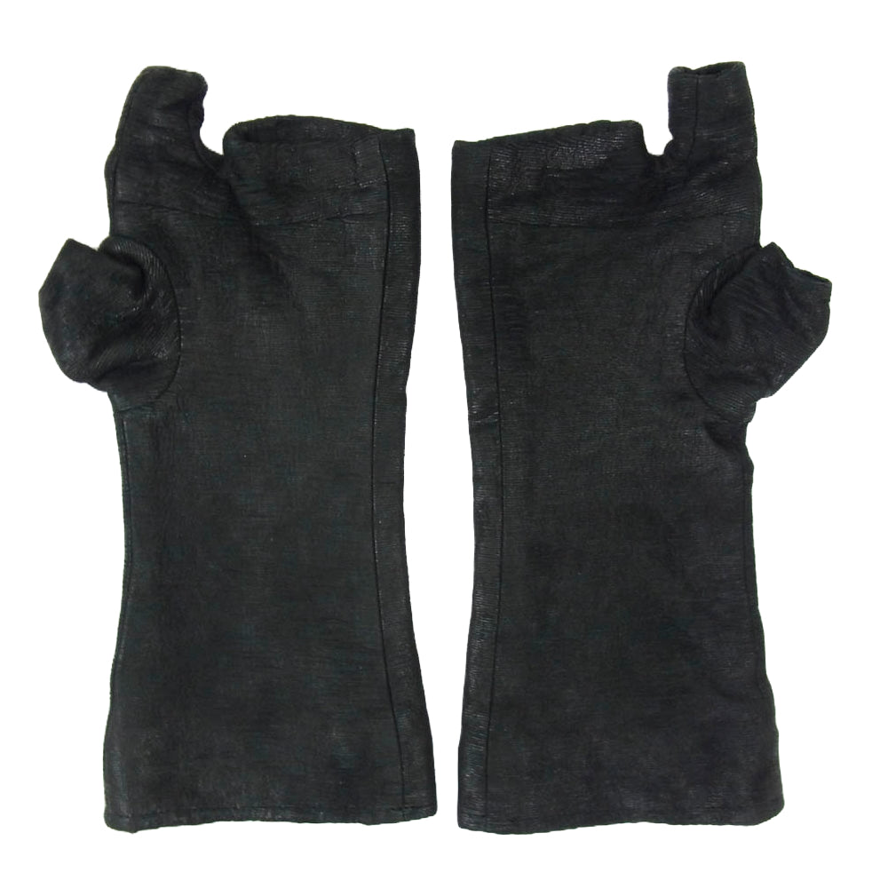 JULIUS ユリウス 16AW 557ACU11-BK ジップデザイン スラッシング グローブ ブラック系【中古】