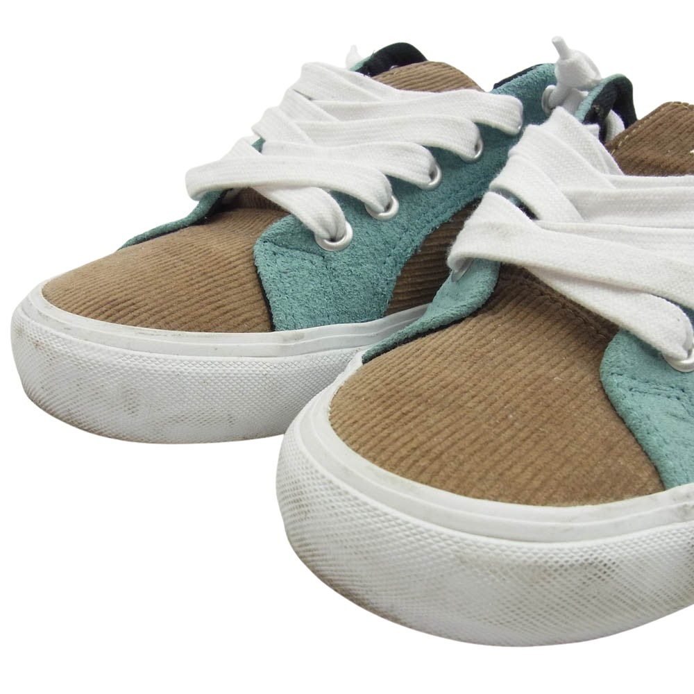 Supreme シュプリーム Vans Croc Corduroy Lampin Pro バンズ クロココーデュロイランピン プロ スエード スニーカー マルチカラー系 27cm【中古】