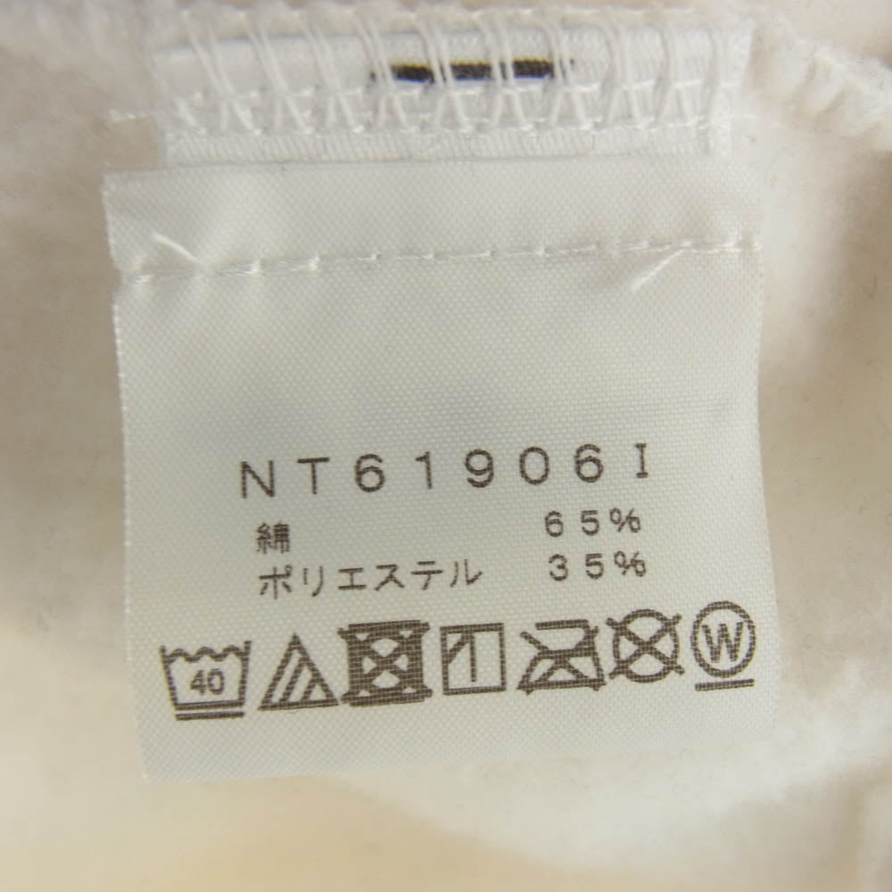 Supreme シュプリーム 19AW NT61906I THE NORTH FACE Statue of Liberty Hooded Sweatshirt ザノースフェイス スタチュー オブ リバティ フーデッド スウェットシャツ ホワイト系 L【中古】