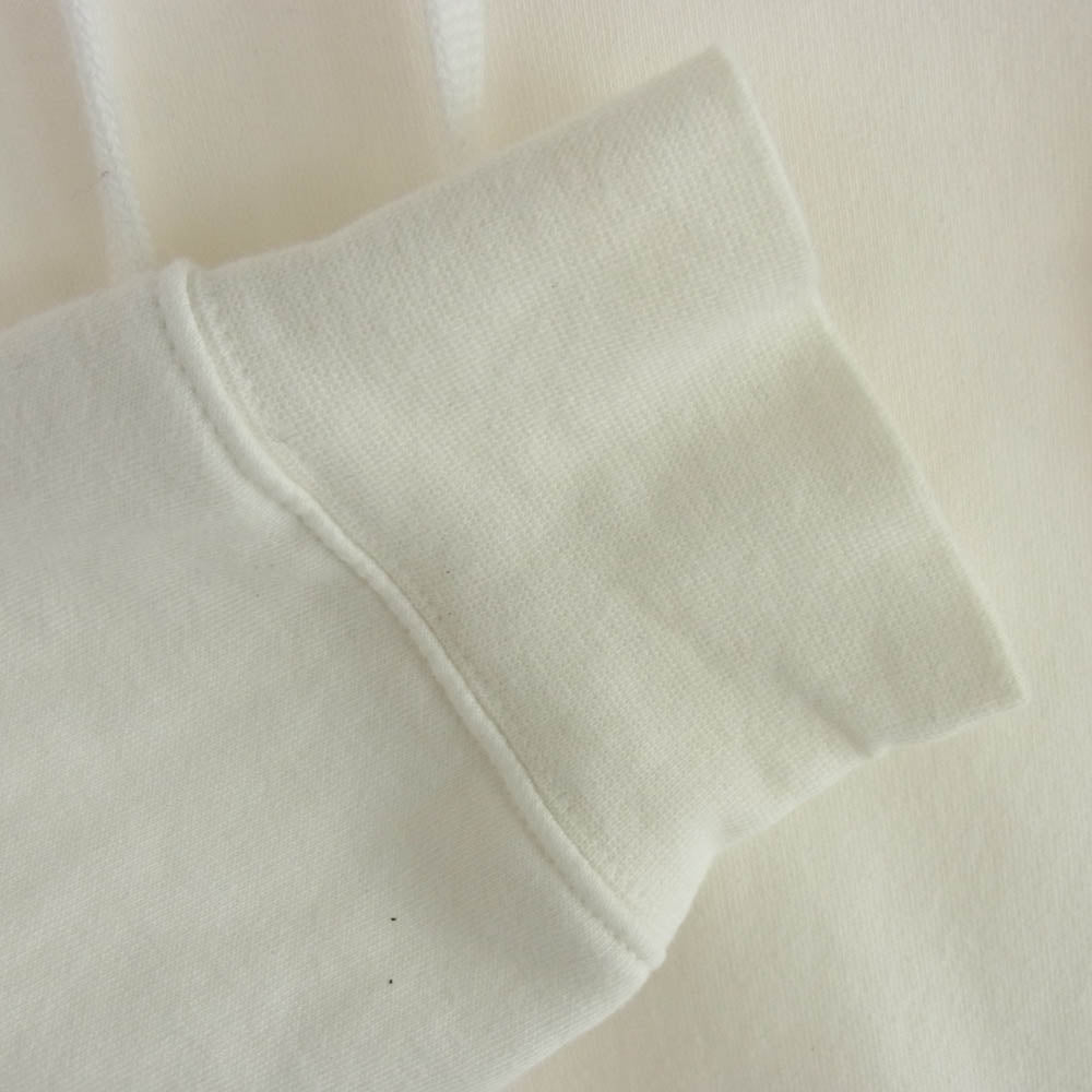 Supreme シュプリーム 19AW NT61906I THE NORTH FACE Statue of Liberty Hooded Sweatshirt ザノースフェイス スタチュー オブ リバティ フーデッド スウェットシャツ ホワイト系 L【中古】