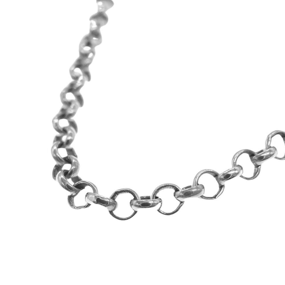 CHROME HEARTS クロムハーツ（原本無） NECKCHAIN R18 ロールチェーン ネックレスチェーン 18inch シルバー系【中古】