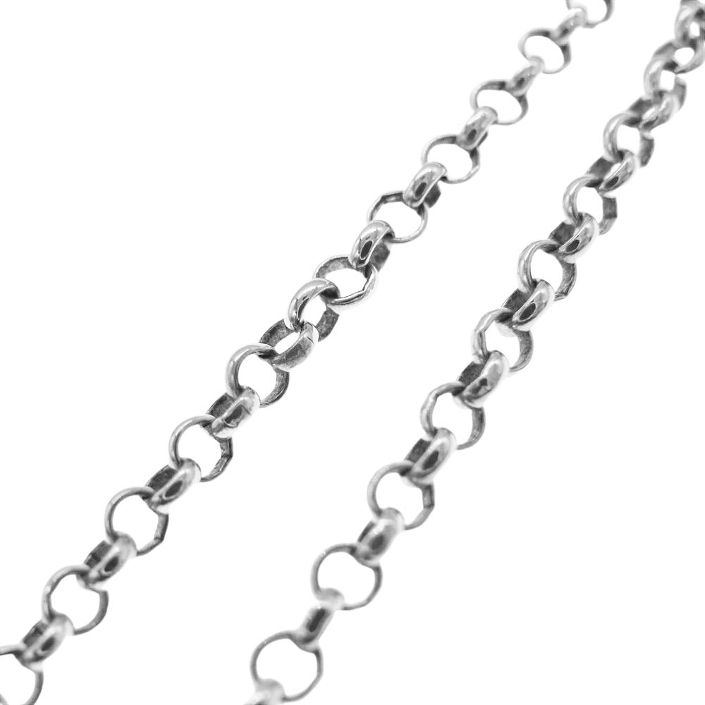 CHROME HEARTS クロムハーツ（原本無） NECKCHAIN R18 ロールチェーン ネックレスチェーン 18inch シルバー系【中古】