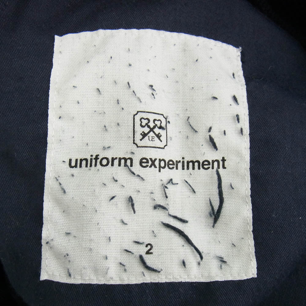 uniform experiment ユニフォームエクスペリメント UE-232002 Standard Easy コーデュロイ ブラック トラウザーズ パンツ ブラック系 2【中古】