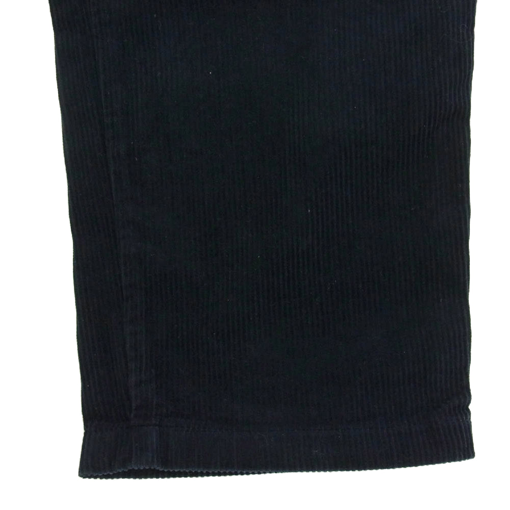 uniform experiment ユニフォームエクスペリメント UE-232002 Standard Easy コーデュロイ ブラック トラウザーズ パンツ ブラック系 2【中古】