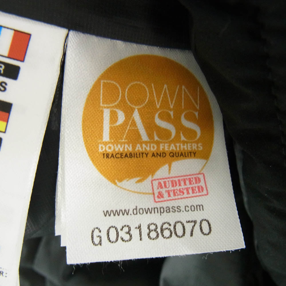 DESCENTE デサント 23AW DAMWGK31U MIZUSAWA DOWN JACKET ANCHOR 水沢ダウン ジャケット アンカー ブラック系 M【中古】