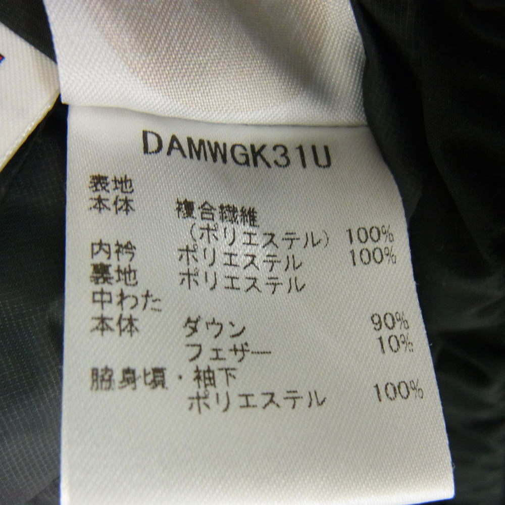 DESCENTE デサント 23AW DAMWGK31U MIZUSAWA DOWN JACKET ANCHOR 水沢ダウン ジャケット アンカー ブラック系 M【中古】