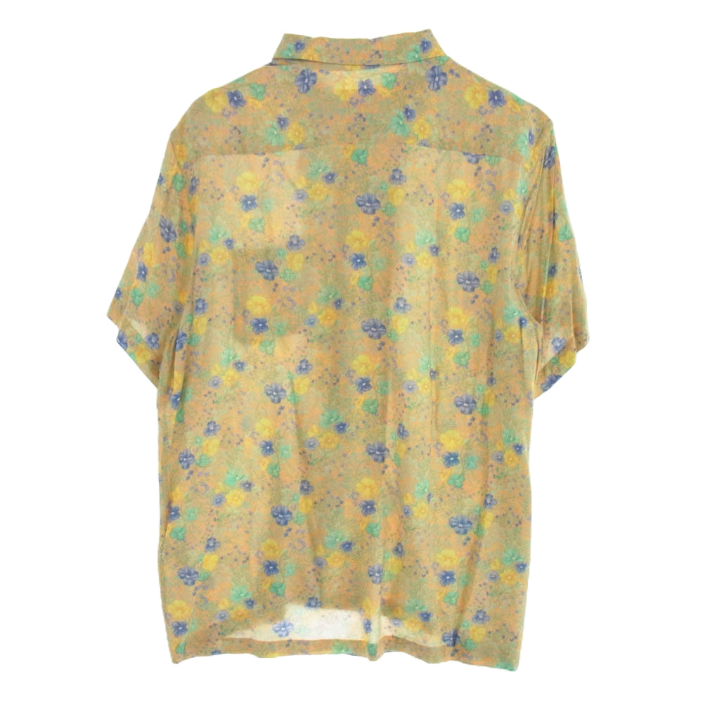 Supreme シュプリーム 19SS Mini Floral Rayon S/S Shirt ミニ フローラル レーヨン アロハ 半袖 シャツ マルチカラー系 M【中古】