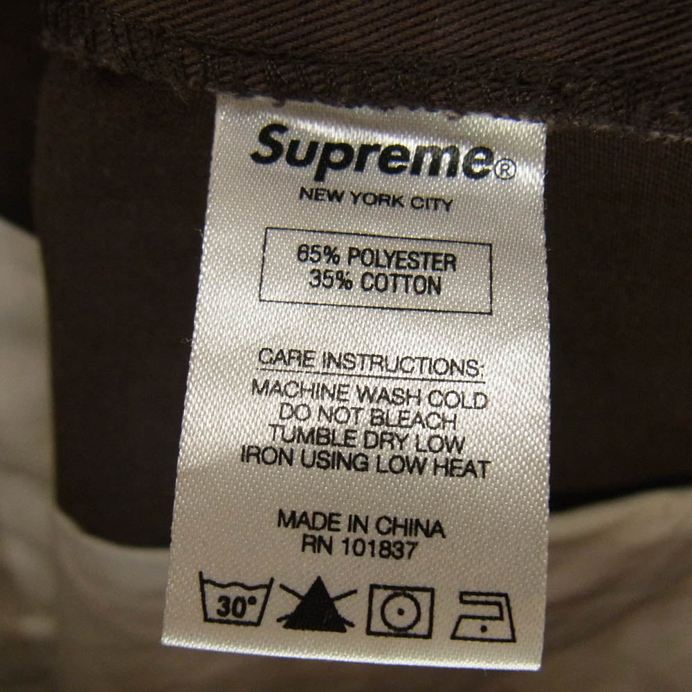 Supreme シュプリーム 22SS Work Pant ワーク パンツ ブラウン系 32【中古】
