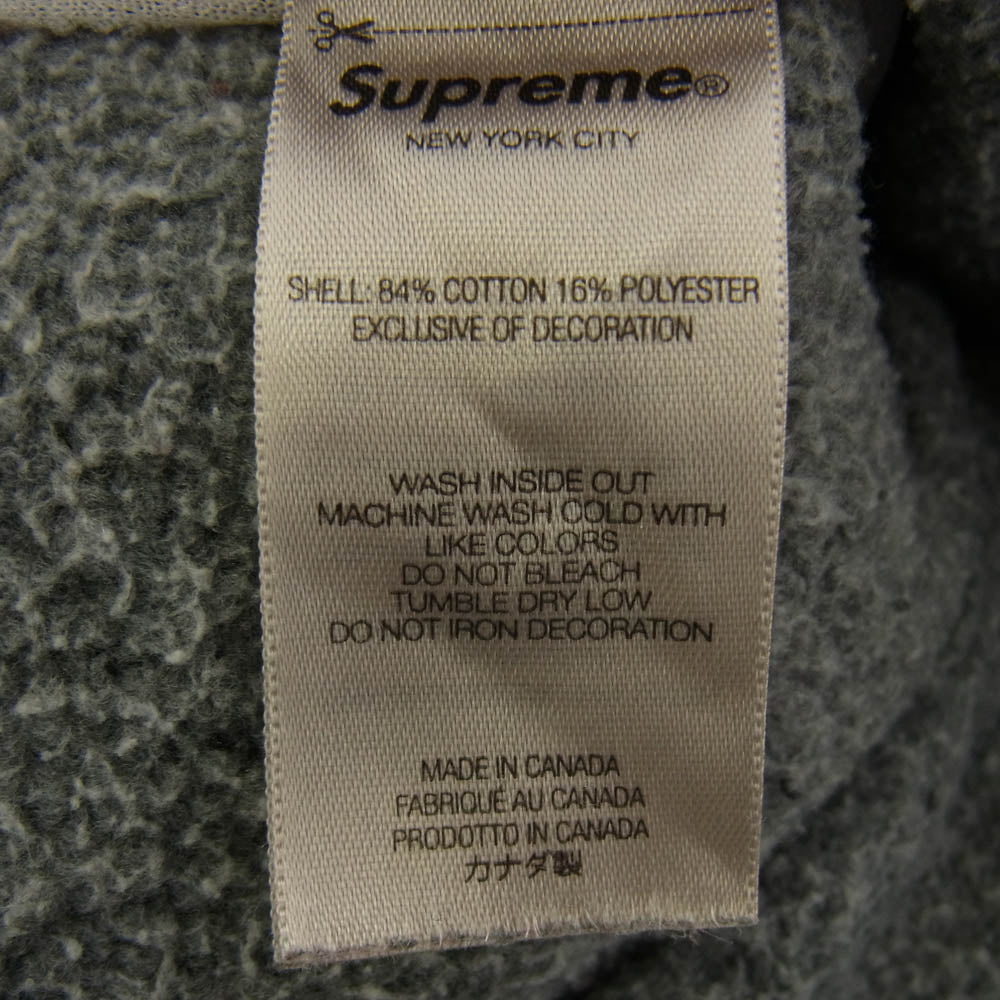 Supreme シュプリーム 23SS Overdyed S Logo Sweatpant オーバーダイ Sロゴ スウェット パンツ グレー系 M【中古】