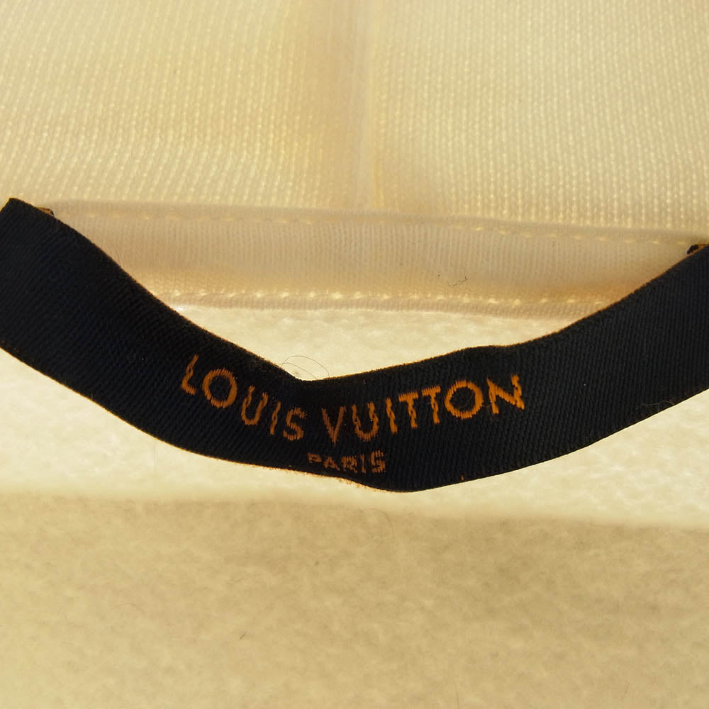 LOUIS VUITTON ルイ・ヴィトン 21SS RM211Q NPH HIY48W インサイドアウト デザイン プルオーバー パーカー ホワイト系 XL【中古】