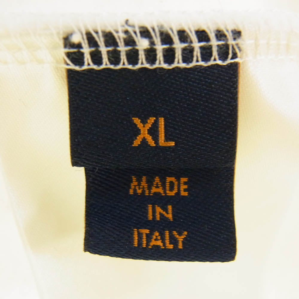 LOUIS VUITTON ルイ・ヴィトン 21SS RM211Q NPH HIY48W インサイドアウト デザイン プルオーバー パーカー ホワイト系 XL【中古】