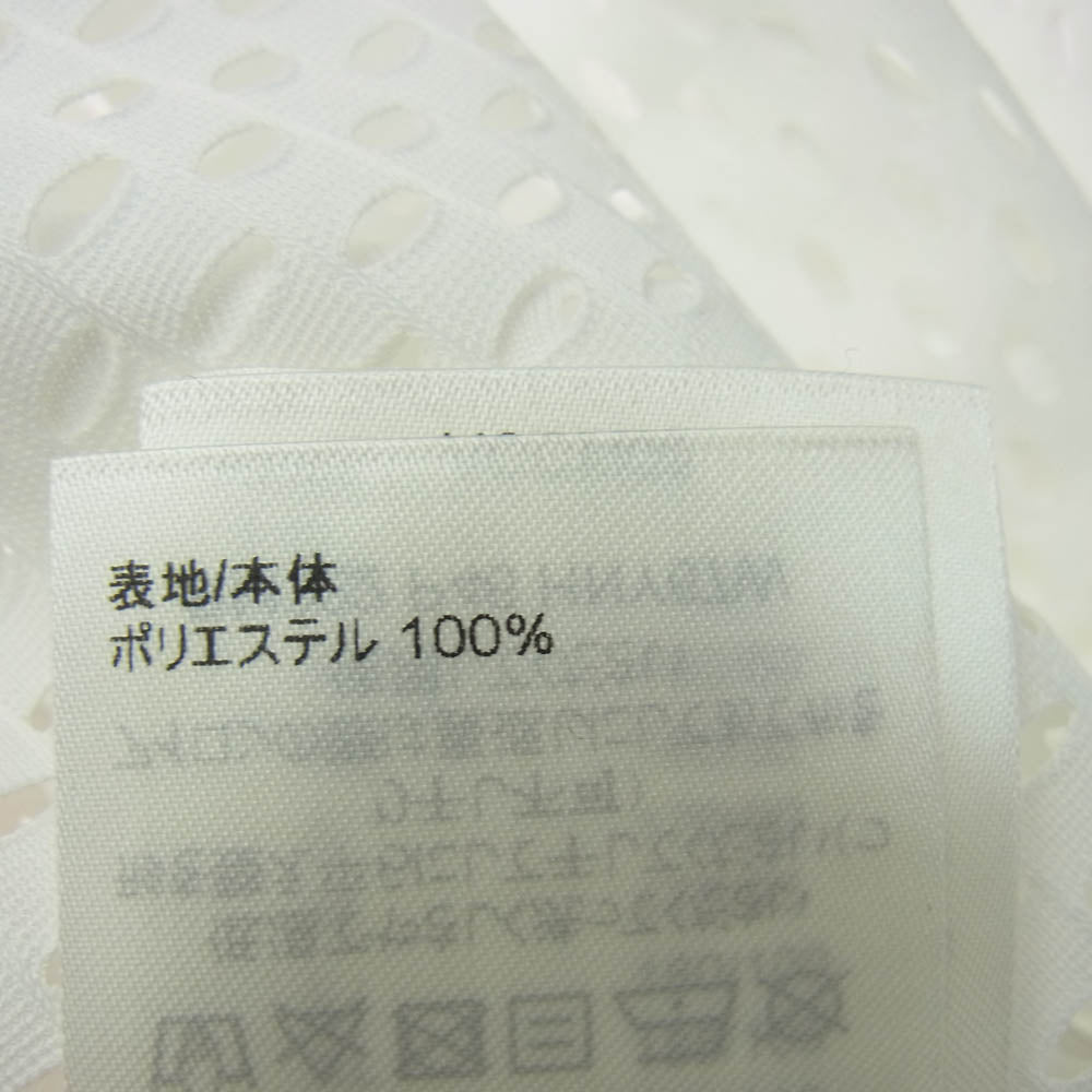 LOUIS VUITTON ルイ・ヴィトン RM222 P46 HNY67W メッシュ ロゴプリント 長袖 カットソー ホワイト系 L【中古】