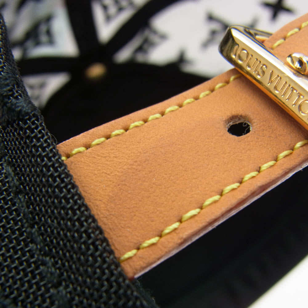 LOUIS VUITTON ルイ・ヴィトン 21AW MP3118 Tourist vs Purist メッシュ キャップ モノグラム ブラック系【中古】