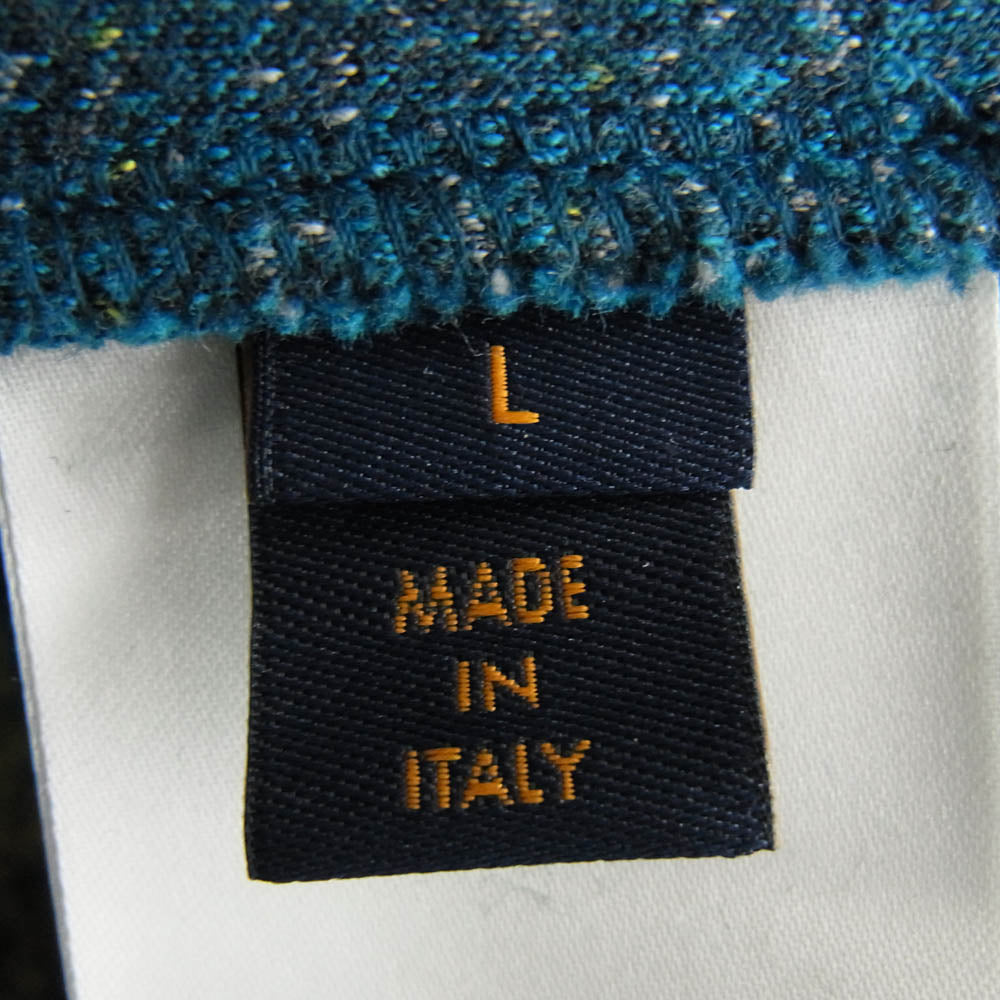 LOUIS VUITTON ルイ・ヴィトン 22AW RM222V NS5 HNY04W Embroidered Zip Through Hoodie エンブロイダード フリース フーディ ジップアップ パーカー マルチカラー系 L【中古】