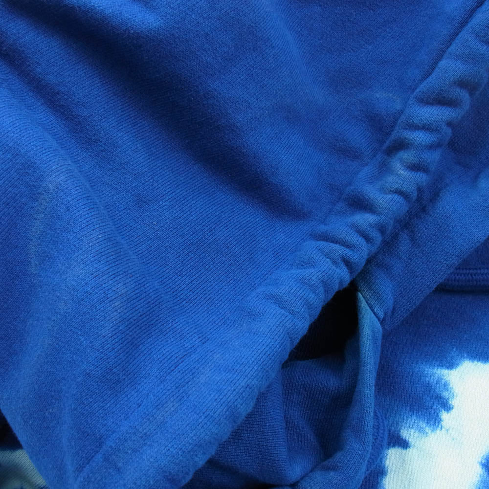 LOUIS VUITTON ルイ・ヴィトン 22SS RM221 J73 HMY74W タイダイ染め プルオーバー パーカー ブルー系 ホワイト系 M【中古】