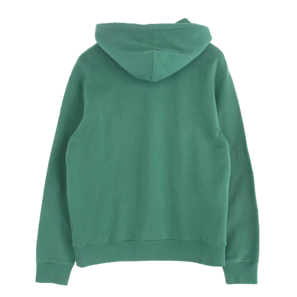 LOUIS VUITTON ルイ・ヴィトン 21AW RM2129 IHN HLY33W シグネチャーロゴ プルオーバー パーカー フーディー ライトグリーン系 M【中古】