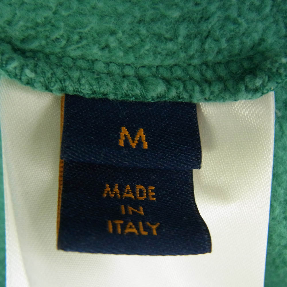 LOUIS VUITTON ルイ・ヴィトン 21AW RM2129 IHN HLY33W シグネチャーロゴ プルオーバー パーカー フーディー ライトグリーン系 M【中古】