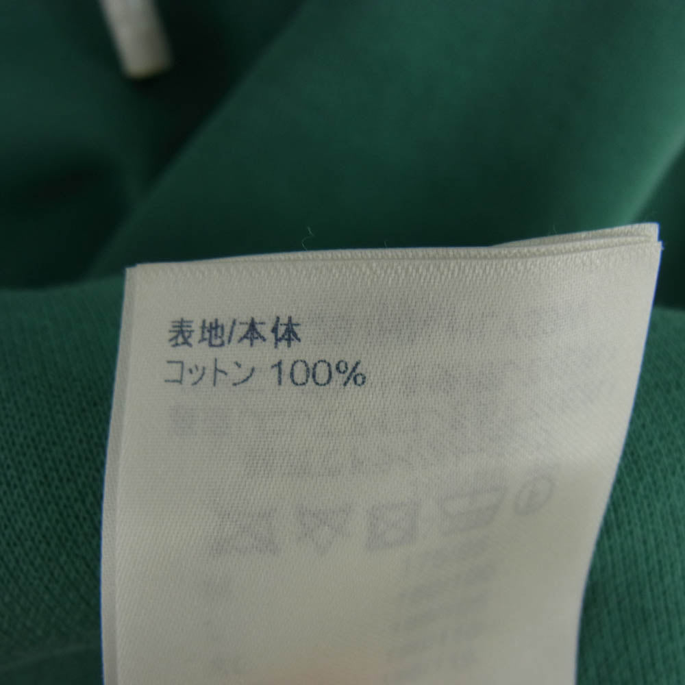 LOUIS VUITTON ルイ・ヴィトン 21AW RM2129 IHN HLY33W シグネチャーロゴ プルオーバー パーカー フーディー ライトグリーン系 M【中古】