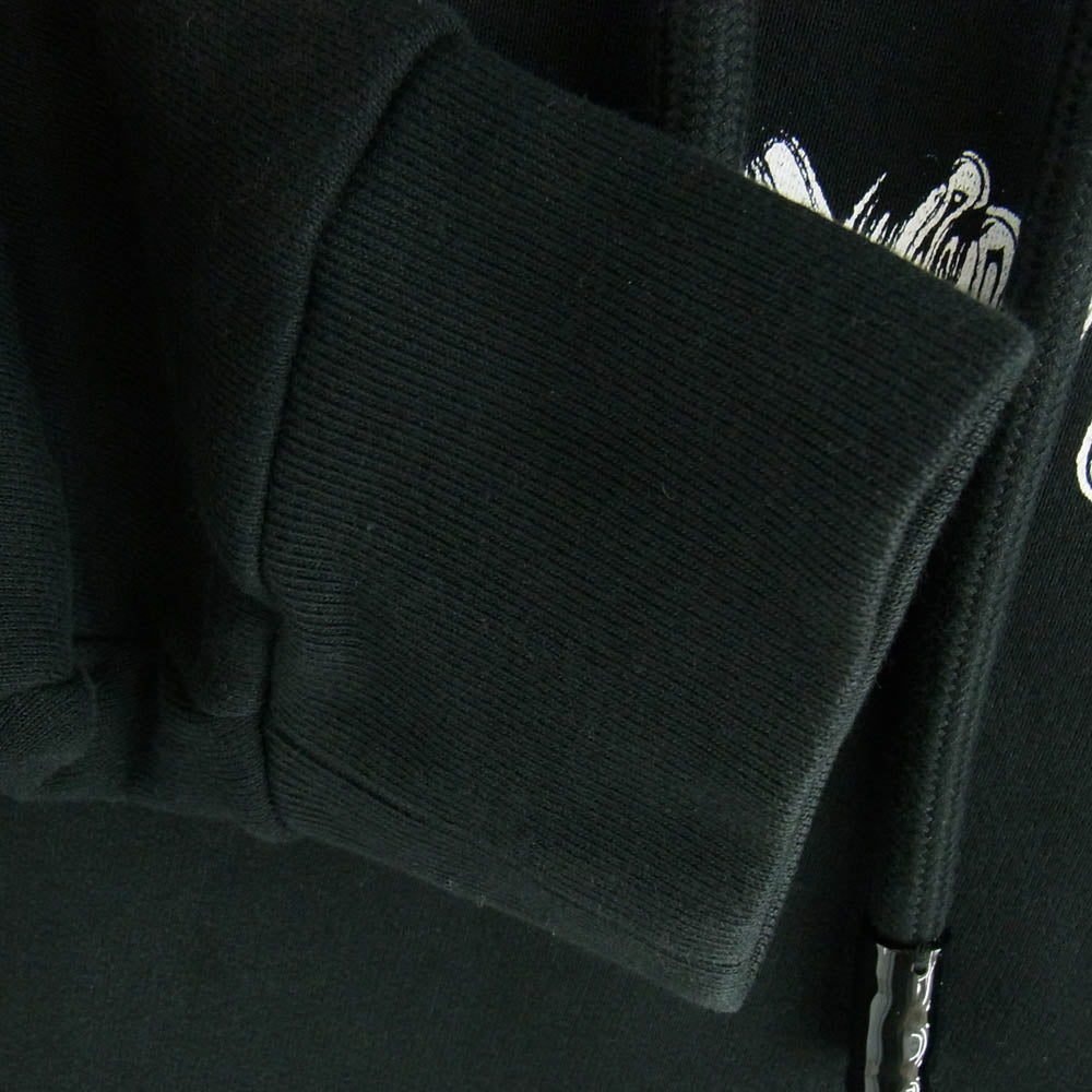 LOUIS VUITTON ルイ・ヴィトン 22SS RM221 IHN HMY78W Amen Break フロントロゴプリント プルオーバーパーカー ブラック系 L【中古】