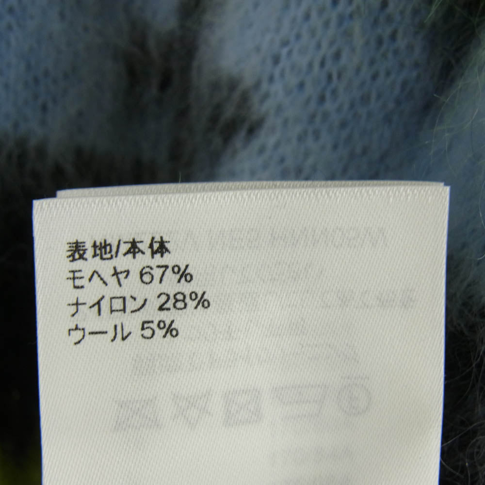 LOUIS VUITTON ルイ・ヴィトン 22AW RM222V NE5 HNN05W Monogram Mohair Cardigan モノグラム ジャギー モヘア カーディガン マルチカラー系 L【中古】