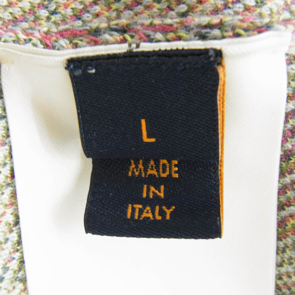 LOUIS VUITTON ルイ・ヴィトン 22AW RM222 ZLW HNN73W モノグラムフラワー ジャガード プルオーバーパーカー フディー マルチカラー系 L【中古】