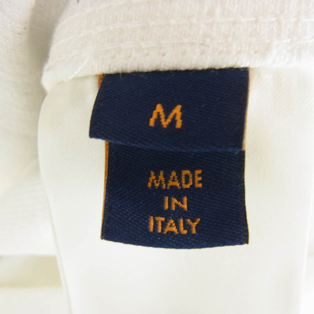 LOUIS VUITTON ルイ・ヴィトン 21AW RM212Q QYZ HLS09W モノグラム グラデーション ワーク デニムジャケット グレー系 ホワイト系 M【中古】